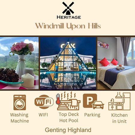 Windmill Upon Hills Luxurious Sky Villa 360 Sky Pool Heated Pool Mountainous Genting View Genting Highland By Heritage Genting Highlands Zewnętrze zdjęcie